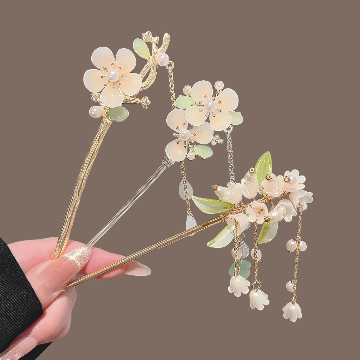 Women'S Accessories H&M - Vintage Chinese Style Tassel Hair Pins