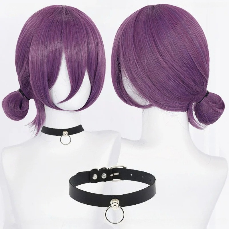 Women'S Accessories H&M - Anime Reze Cosplay Wig 45cm Purple