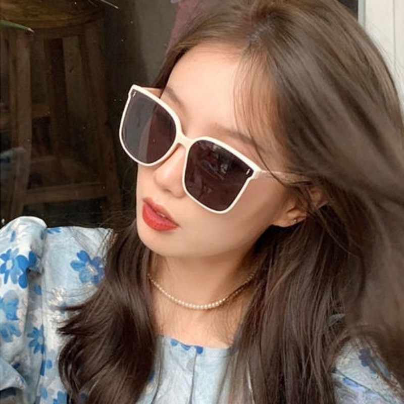 Fashion Square Personality Sun - Sunglasses Oversized Square 评论和价格
