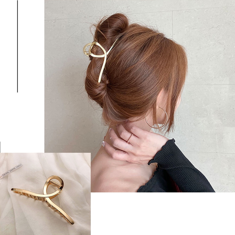 Fashion Metal Hair Claw For Wo - Hair Claw Clip Set 评论和价格