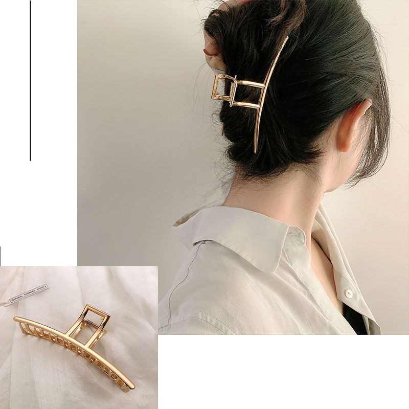 Fashion Metal Hair Claw For Wo - Hair Claw Clip Set 评论和价格