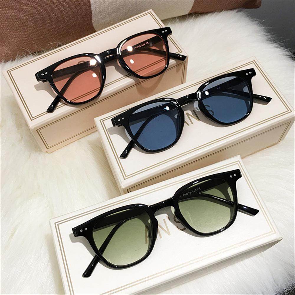 UV400 Black Sun Glasses Men Sh - Sunglasses Oversized Square 评论和价格