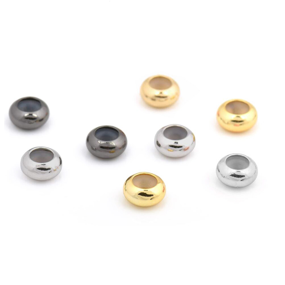 10pcs Stainless Steel Round Sp - Women Accessories Pandora 评论和价格