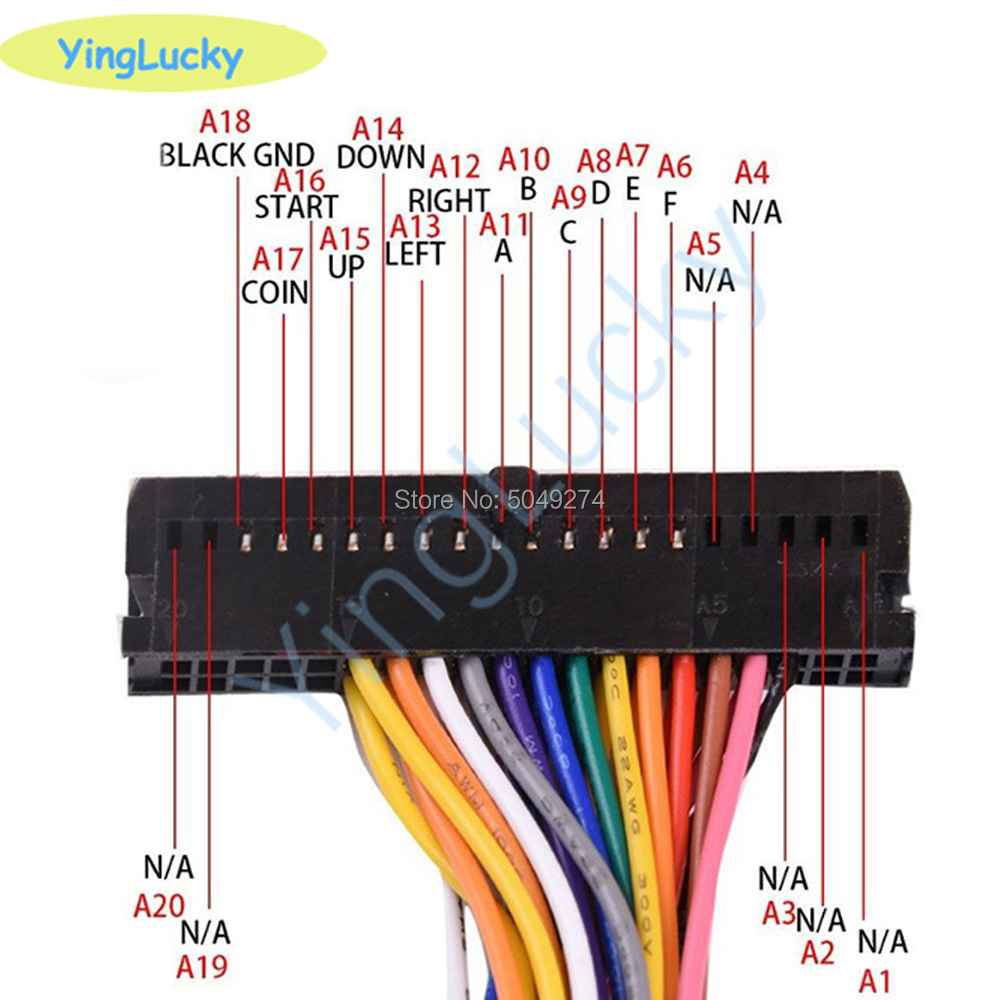 Arcade Cabinet 40-pin Wire Har - Women Accessories Pandora 评论和价格