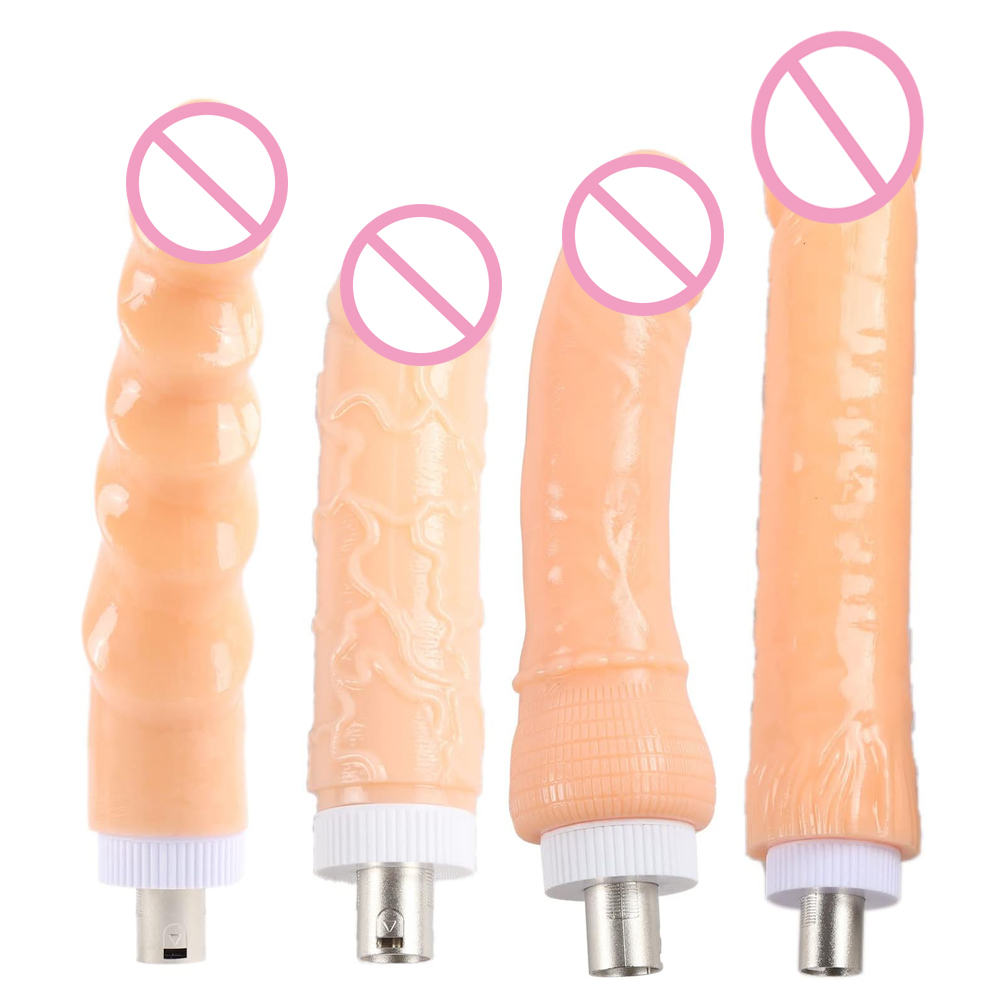 4pcs Sex Machine 3XLR Attachme - Women Accessories Combo 评论和价格