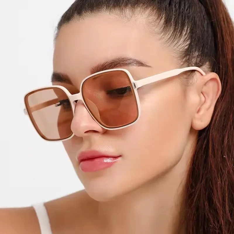 Vintage Oversized Square Sungl - Sunglasses Oversized Square 评论和价格