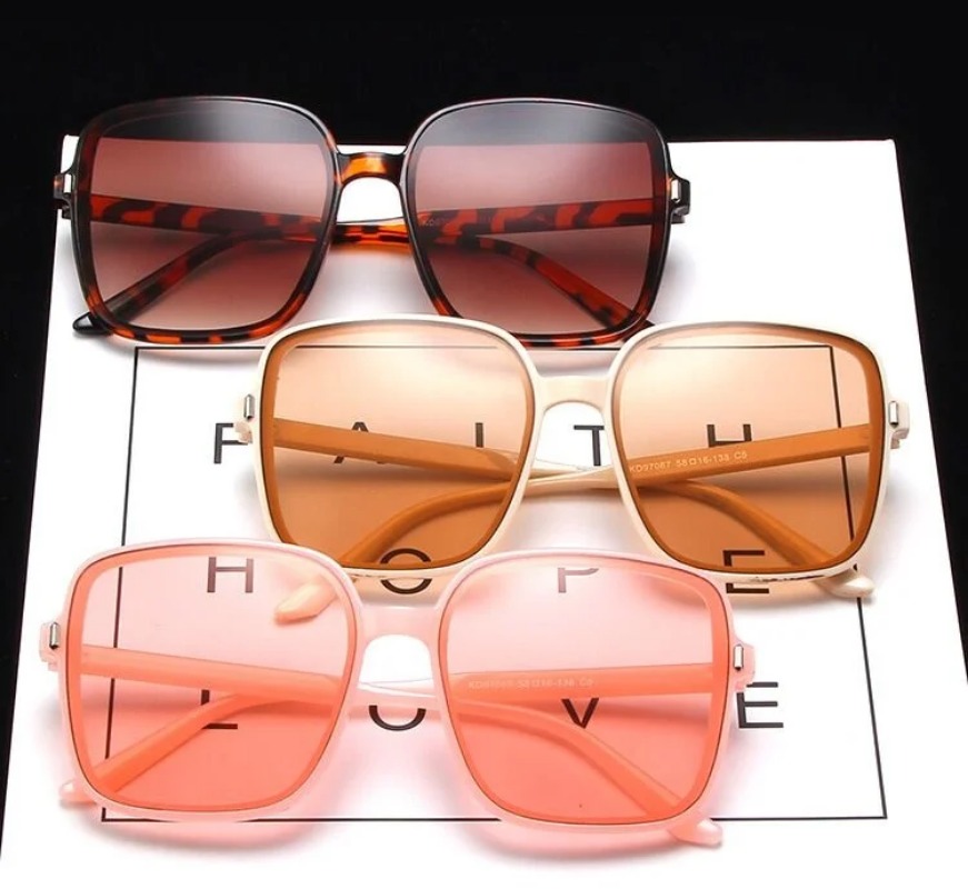 Vintage Oversized Square Sungl - Sunglasses Oversized Square 评论和价格