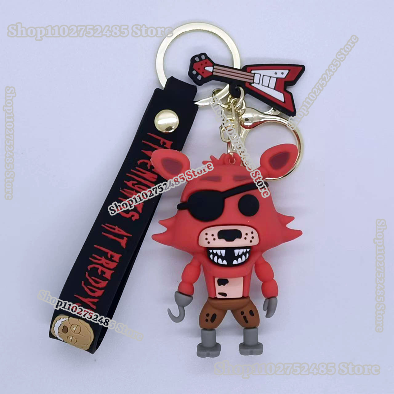 5pcs Cartoon Anime FNAF Figure - Women'S Key Accessories 评论和价格