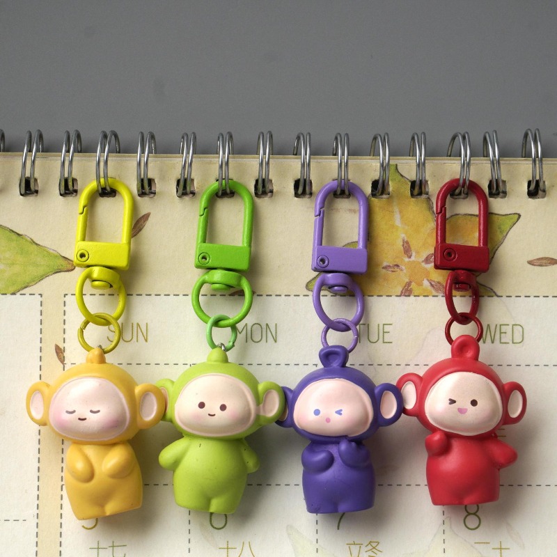 4PCS Hot Cartoon Teletubbies S - Women'S Key Accessories 评论和价格