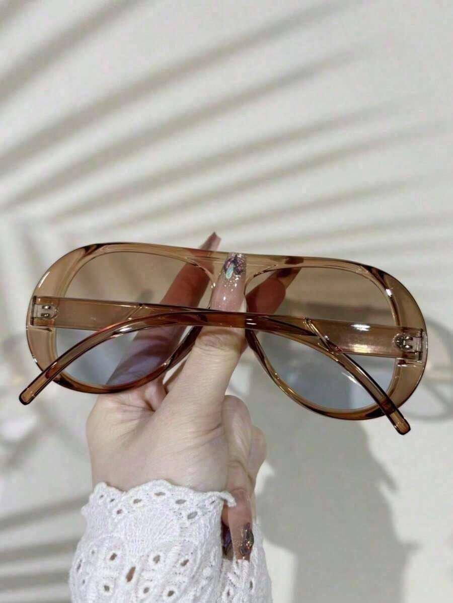 1 Piece Brand New Retro Design - Sunglasses Oversized Square 评论和价格