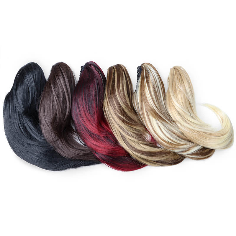 14Inch Synthetic Short Curly L - Hair Claw Clip Set 评论和价格