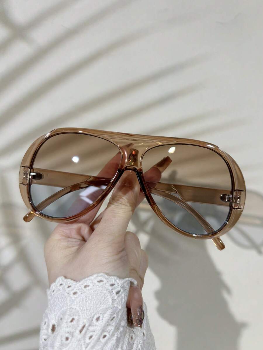Vintage Oversized Square Fashi - Sunglasses Oversized Square 评论和价格