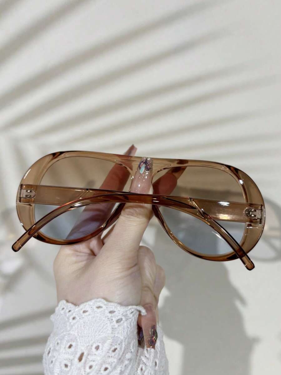Vintage Oversized Square Fashi - Sunglasses Oversized Square 评论和价格