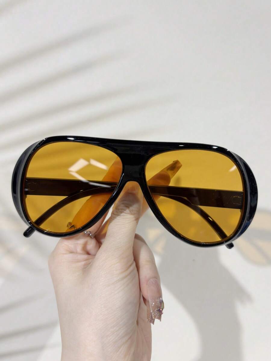 Vintage Oversized Square Fashi - Sunglasses Oversized Square 评论和价格
