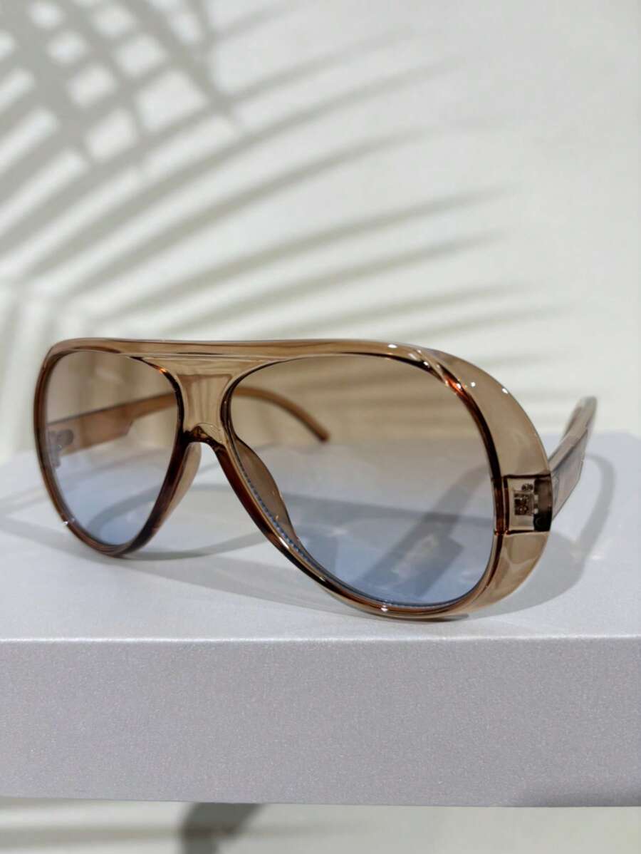 Vintage Oversized Square Fashi - Sunglasses Oversized Square 评论和价格