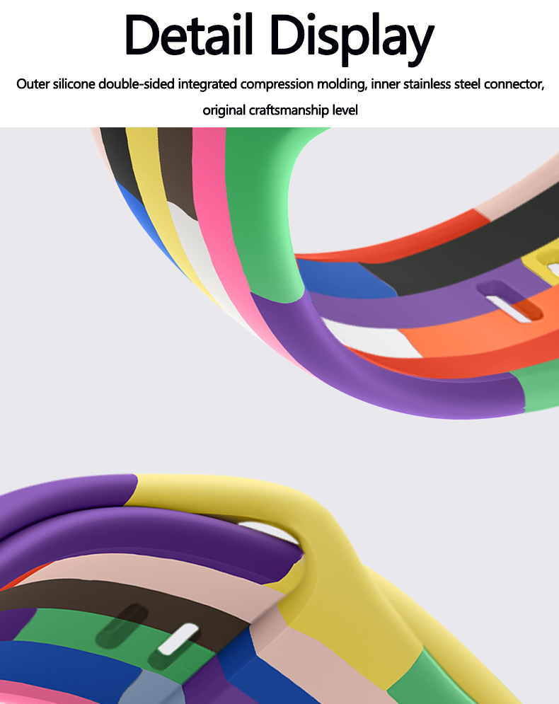 Silicone band For Apple Watch  - Women Accessories Website 评论和价格