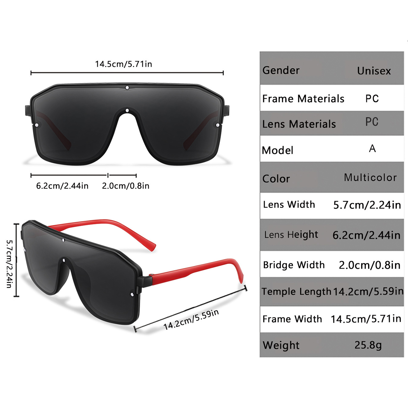 New Brand Square Big Frame Sun - Sunglasses Oversized Square 评论和价格