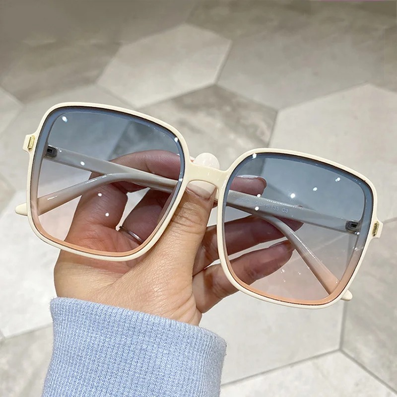Vintage Oversized Square Sungl - Sunglasses Oversized Square 评论和价格