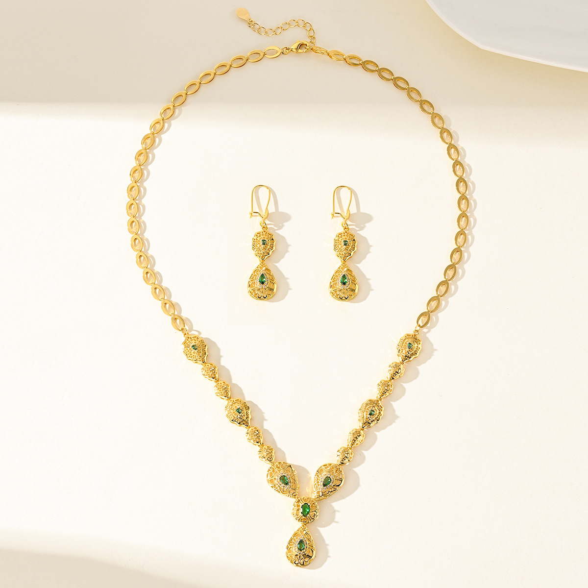 9999 Gold Drip Set - Middle Ea - Women Accessories Dubai 评论和价格