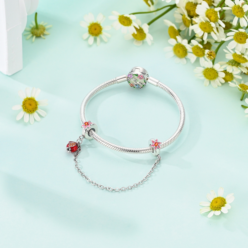 Silver-Plated Rainbow Moon Saf - Women Accessories Pandora 评论和价格