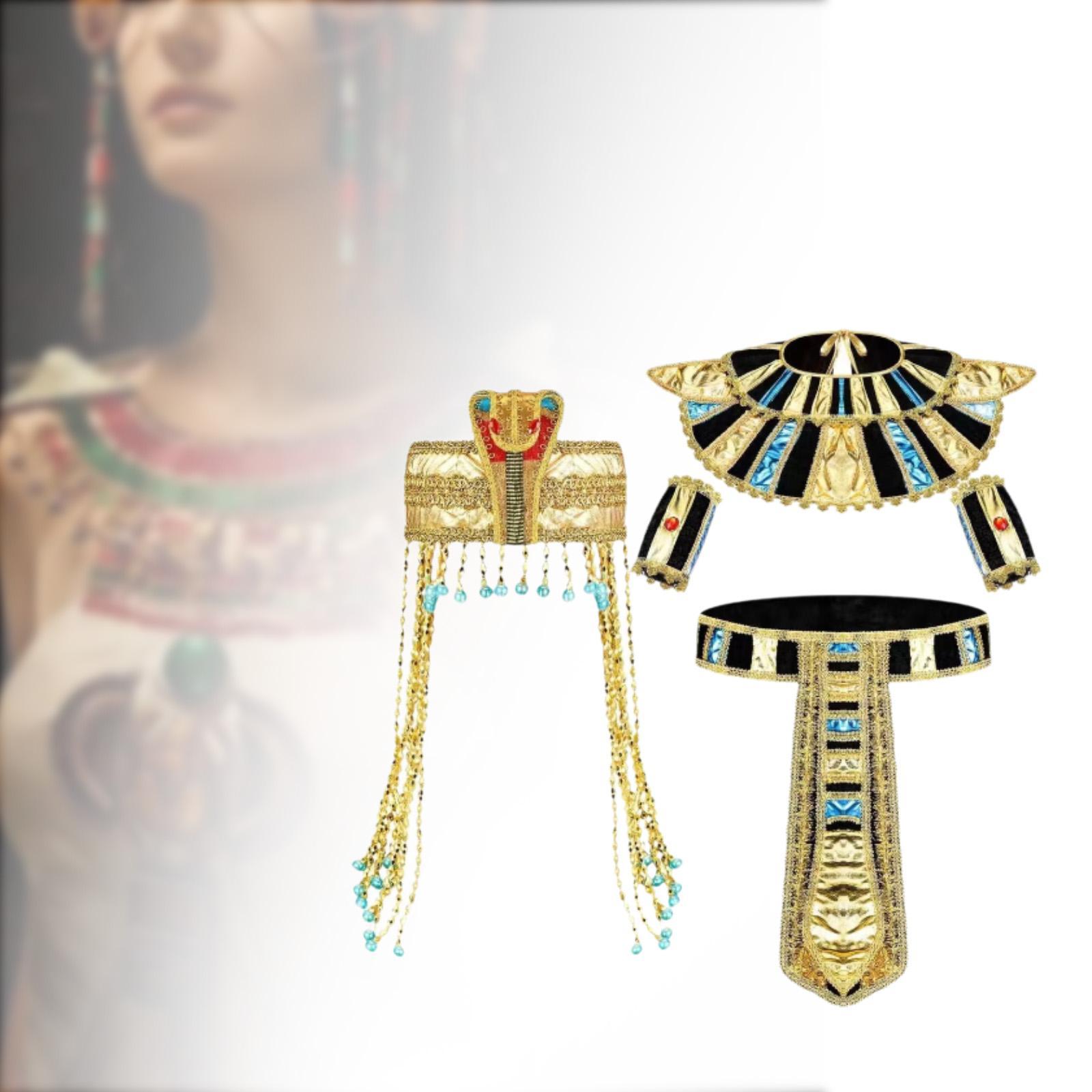 5Pcs Womens Egyptian Costume A - Women'S Egyptian Accessories 评论和价格