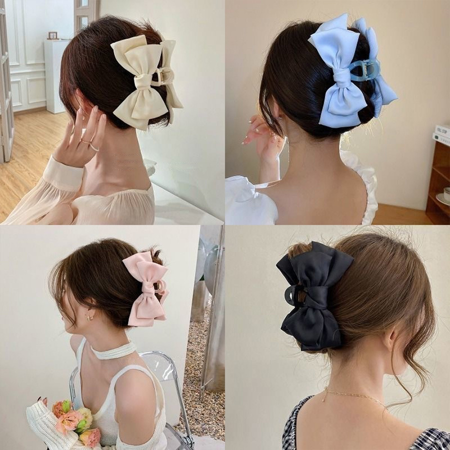 Bow Hair Claws Clip Large Shar - Hair Claw Clip Set 评论和价格