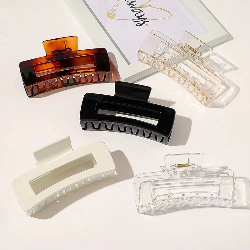 5/7.8/10.5/12CM Hair Claw Larg - Hair Claw Clip Set 评论和价格