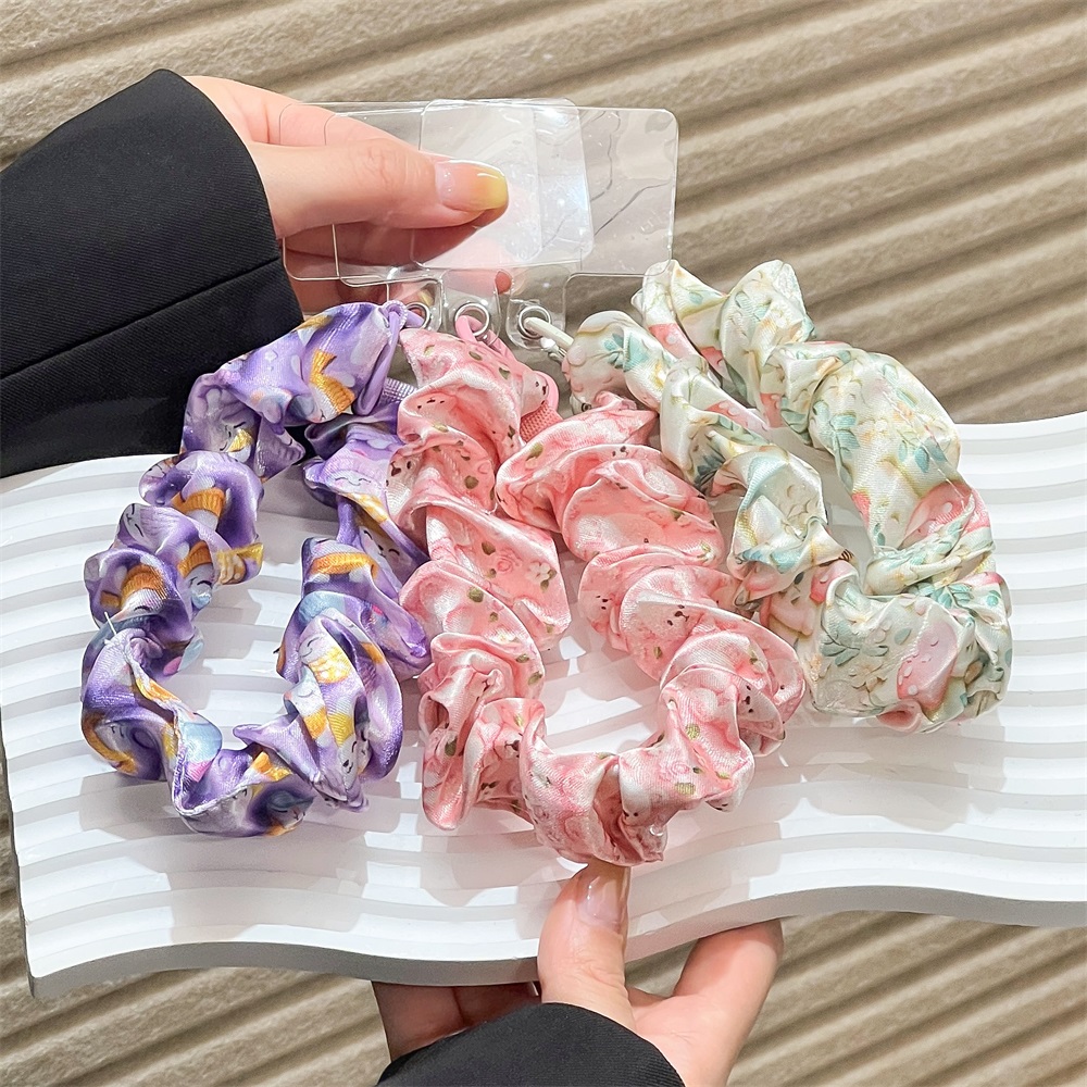 Women Silk Satin Scrunchies Un - Women'S Key Accessories 评论和价格
