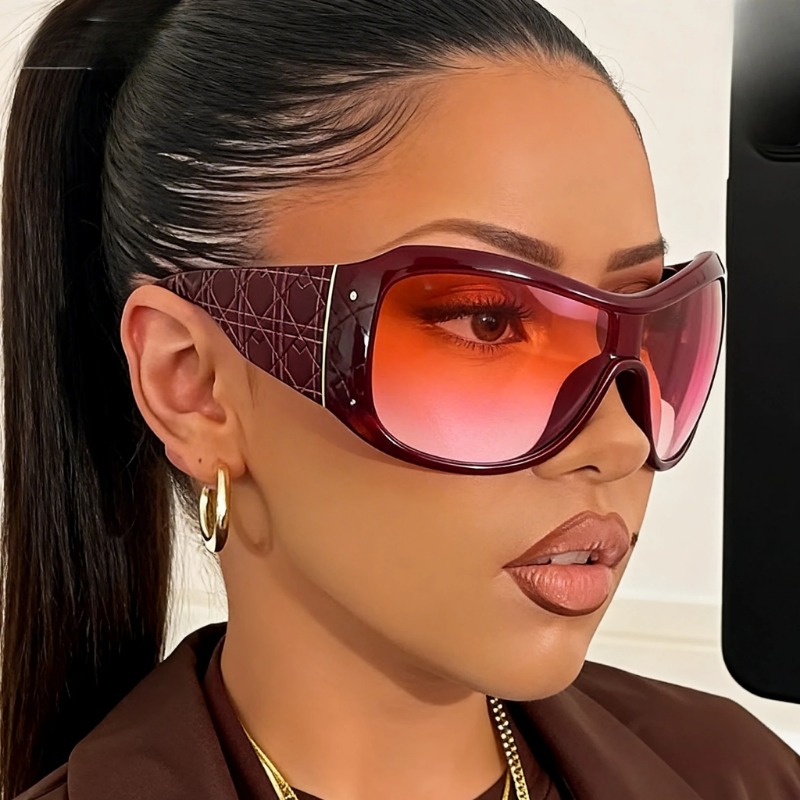 One Piece Oversized Y2K Sungla - Sunglasses Oversized Square 评论和价格