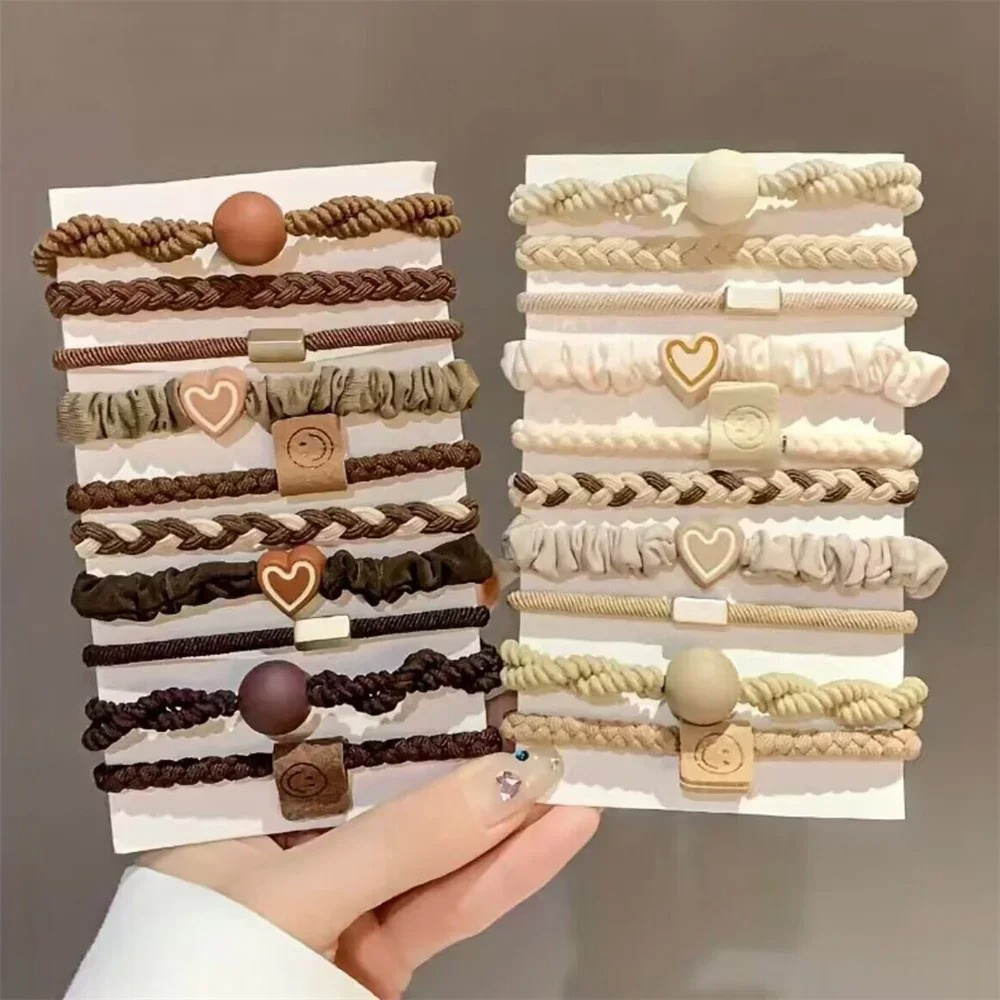 10pcs Mixed Styles Hair Ties H - Women Accessories Combo 评论和价格