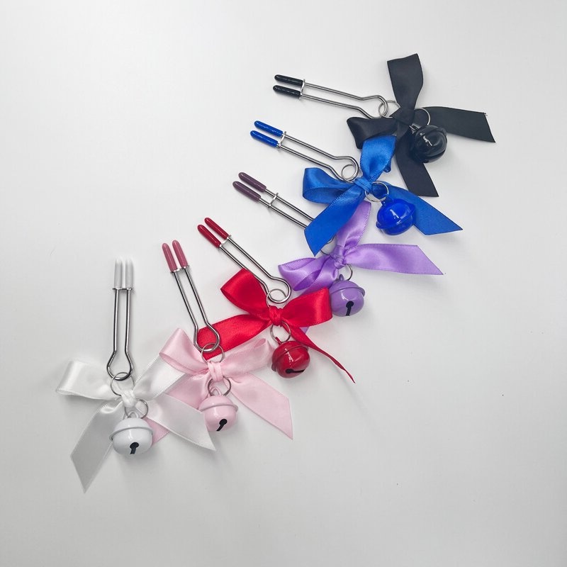 Bowknot U-shaped Metal Nipple  - Women Accessories Combo 评论和价格