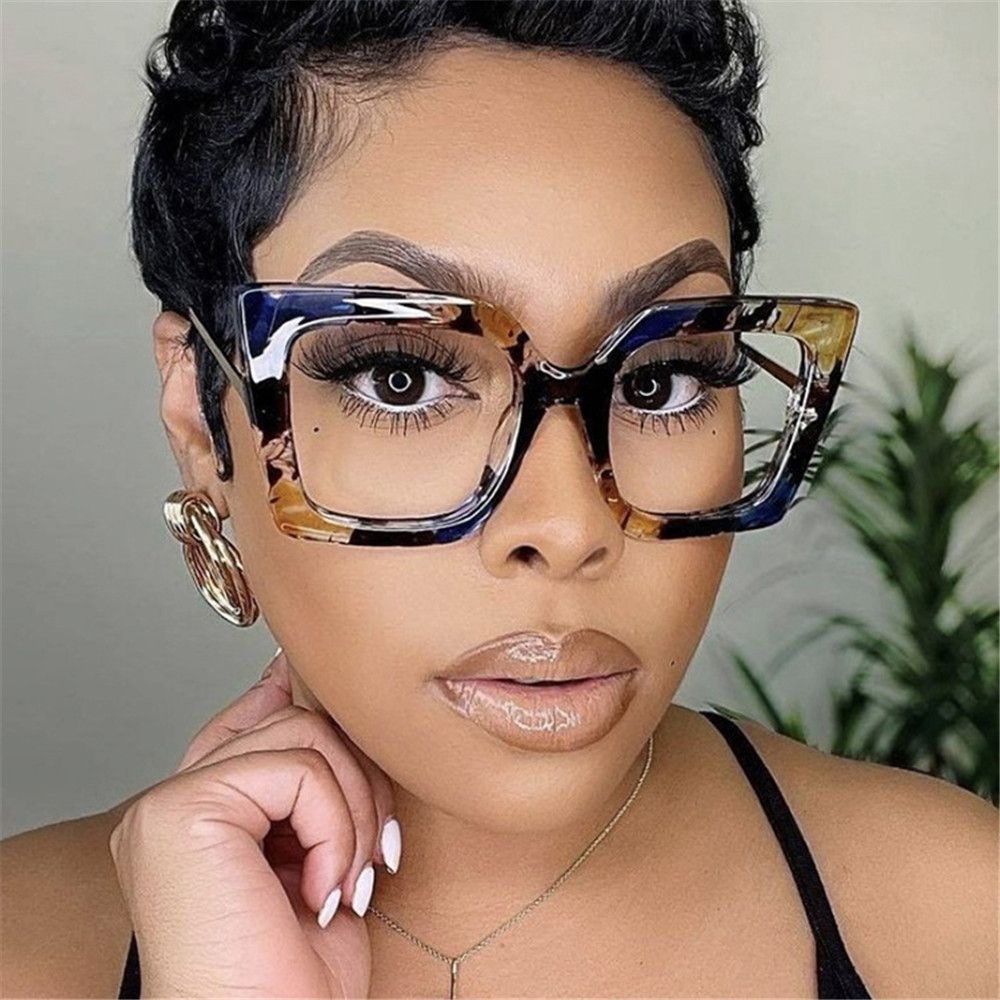 New Fashion Square Eyeglasses  - Sunglasses Oversized Square 评论和价格