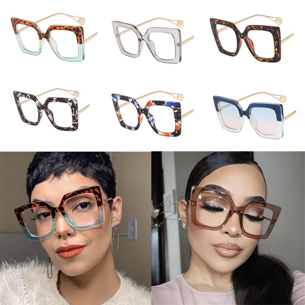 New Fashion Square Eyeglasses  - Sunglasses Oversized Square 评论和价格