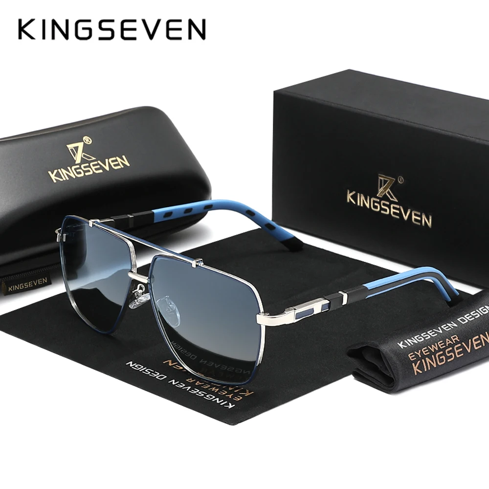 KINGSEVEN Polarized Sunglasses - Sunglasses Oversized Square 评论和价格