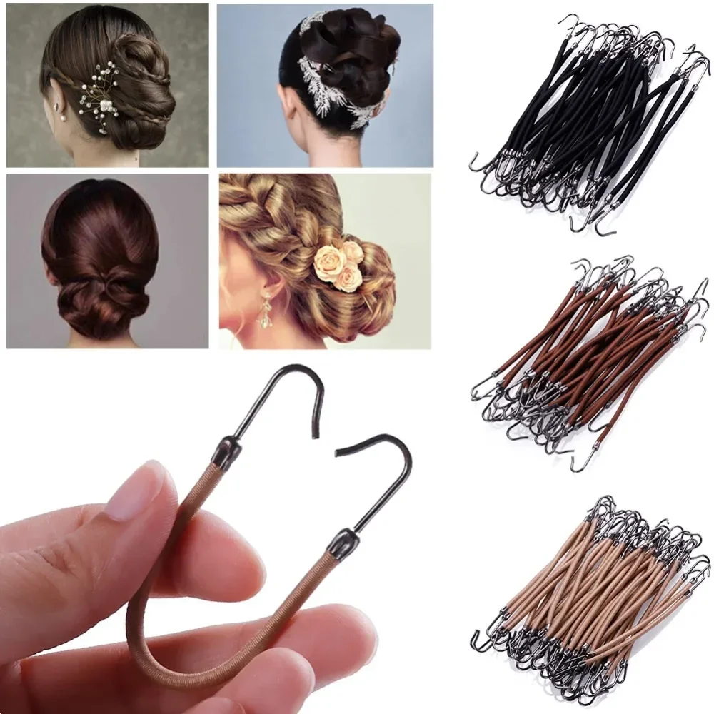 5/10PCS Ponytail Rubber Elasti - Women Accessories Combo 评论和价格