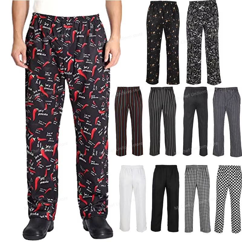Chef Pants for Men Restaurant  - Women Kitchen Accessories 评论和价格