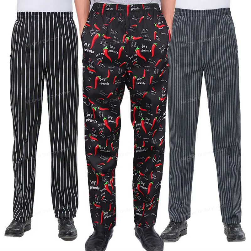 Chef Pants for Men Restaurant  - Women Kitchen Accessories 评论和价格