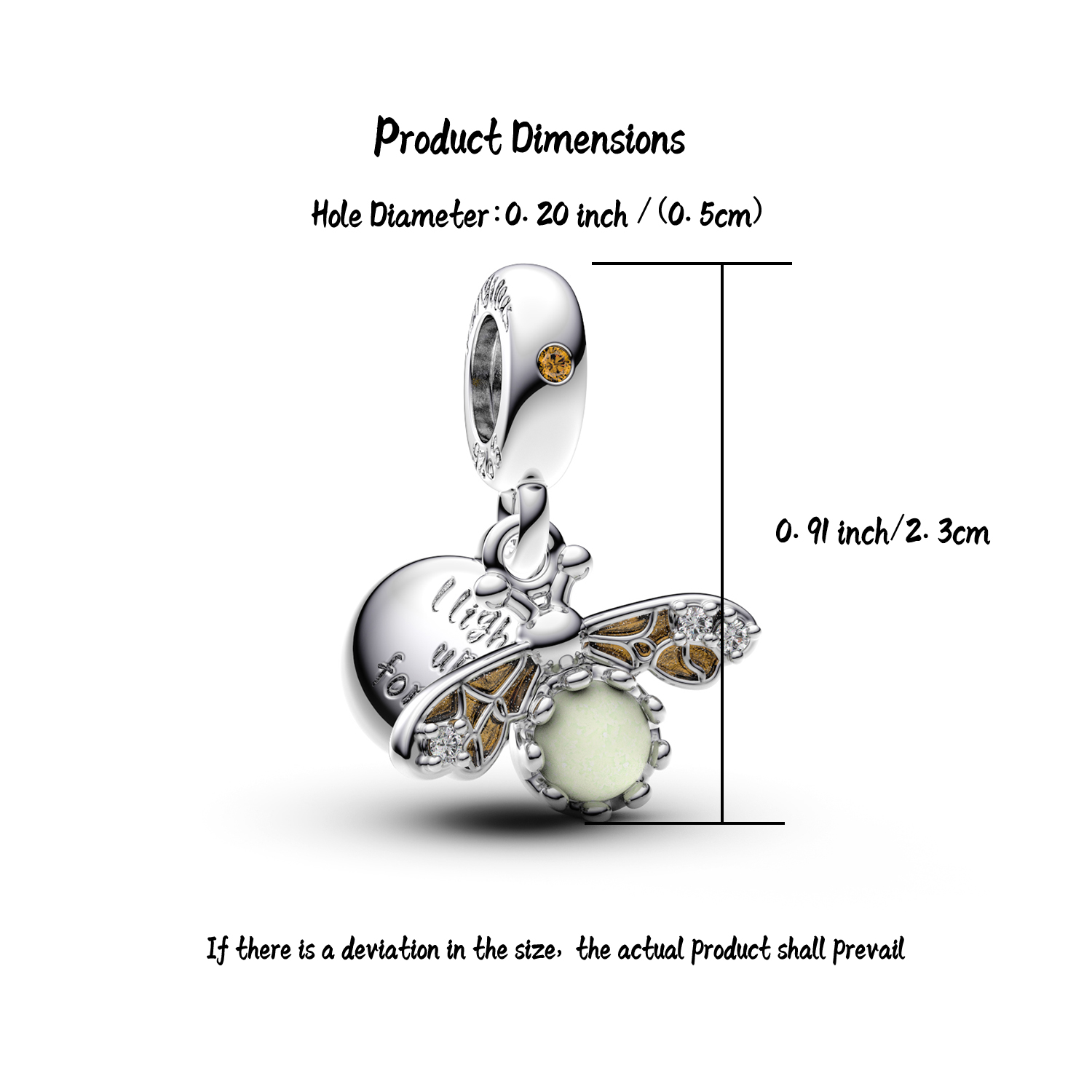 Manyilus 925 Sterling Silver G - Women Accessories Pandora 评论和价格