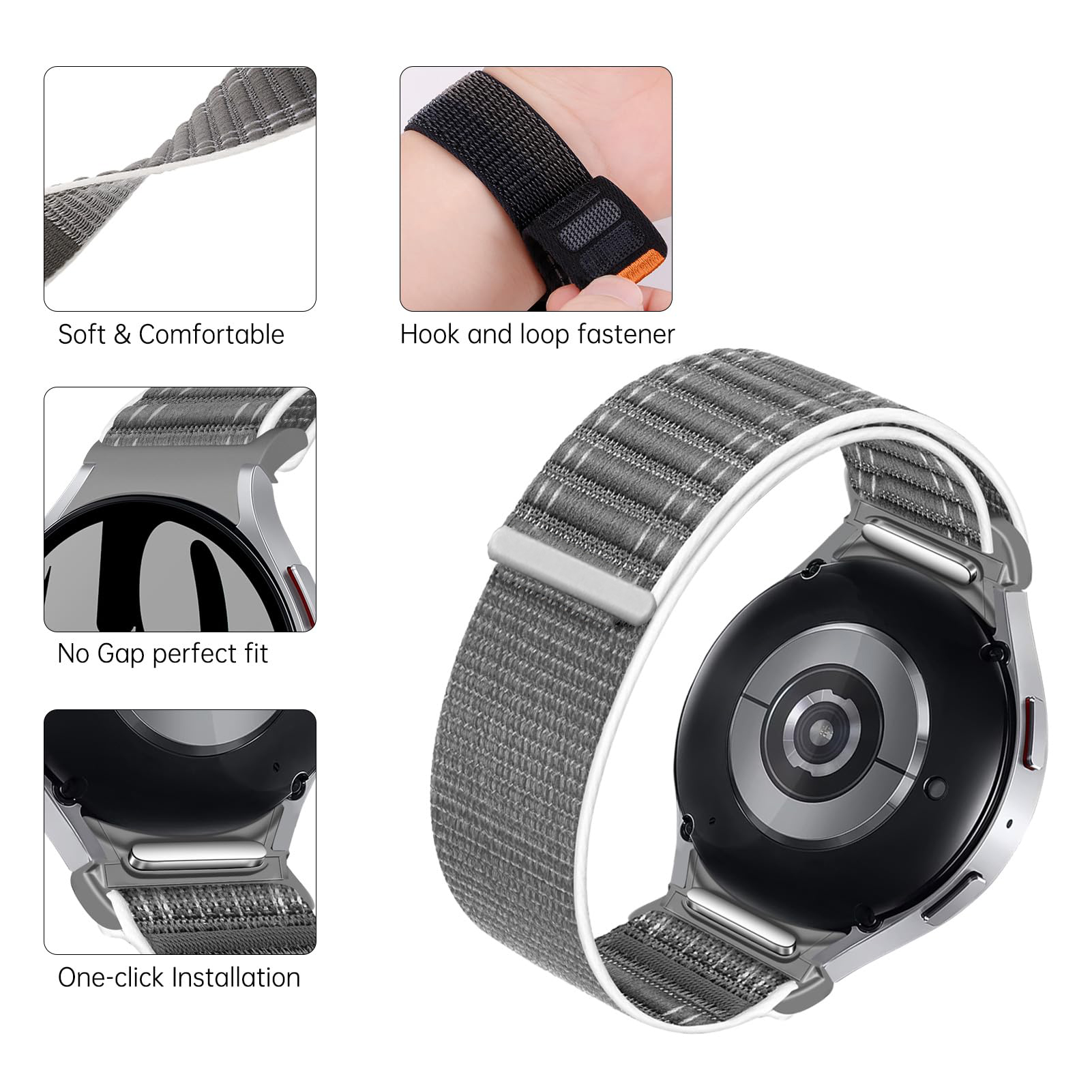 Nylon Loop Strap For Samsung G - Women Accessories Website 评论和价格